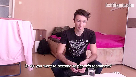 Twink Gets Plowed Hard, Screams as Hot Load Hits His Face – DebtDandy 18+