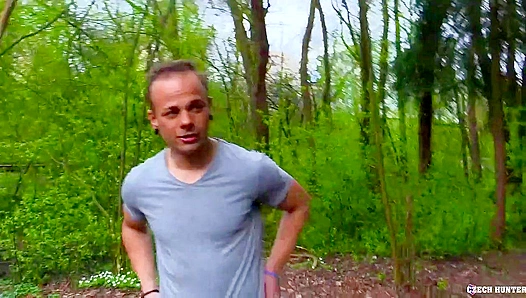 Wooded Rendezvous: Cute Twink Takes Huge Dick Deep – GayXXX Seduction