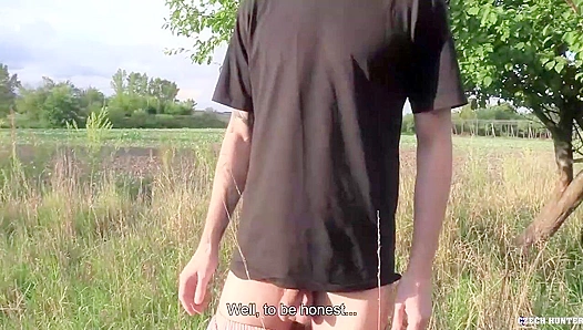 Curly Czech Colt Gets Railed Hard Under Open Sky – Wild Farmfuck Action – XXX Gay