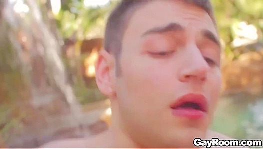 Steamy Encounter Under the Falls – Calvin Koons Wild Secret Rendezvous – GayRoom