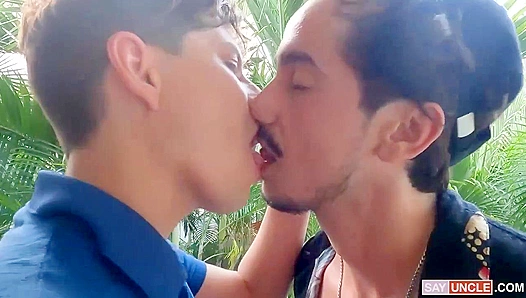 Steamy Latino Encounter: Two Horny Studds Swap Giant Hard-ons – 18+