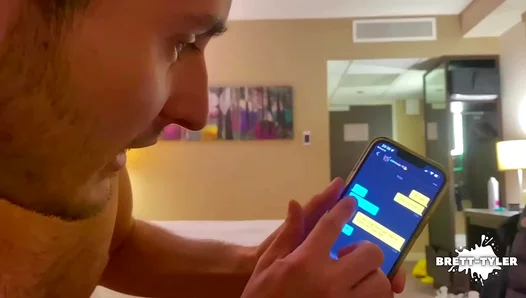 Smooth Twink Fucks Hot Jock Hard After Grindr Meet-Up – No Condom Raw Action 18+
