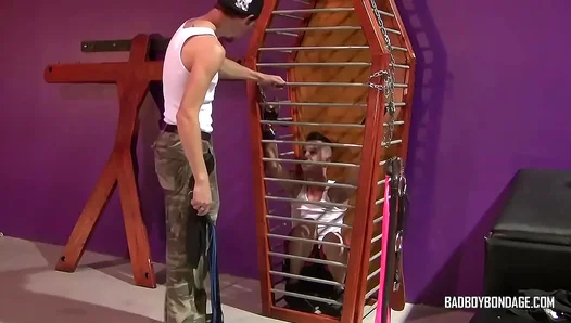 Bound Pleasured: Merlins Tight Ass Surrenders to Rough BDSM Domination – Twink 18+