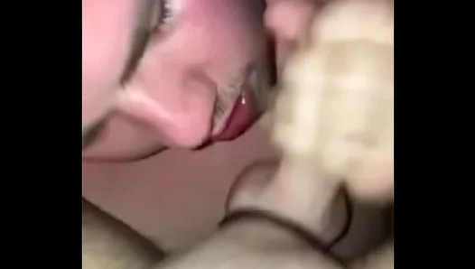 Chubby Cutie Gags on Thick Dick in Hot Steam Room Blowjob – AmateurGay 18+