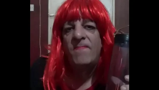 Deep Throat Piss Play: Mark Wrights Wild Bi Crossdress Session – 18+