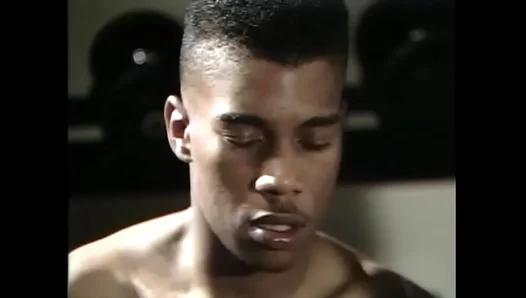 Triple Heat: Latino Meets Ebony Muscle in Epic Bareback Action – 18+
