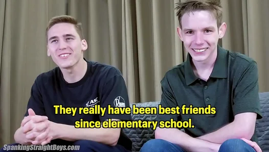 Best Friends Heat Up With Wild Bare-Butt Spanking – Real Gay Chemistry 18+