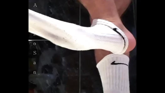 Horny Hunk Worships Thick Hairy Legs Stinky Sock-Fed Cock – XXX Heat