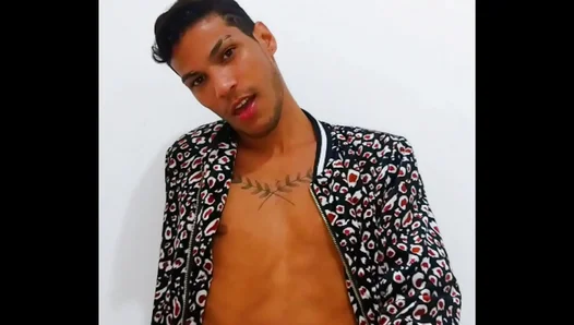Brazilian Hunk Jizzes Hard After Stroking Huge Rod – Steamy Solo Showdown