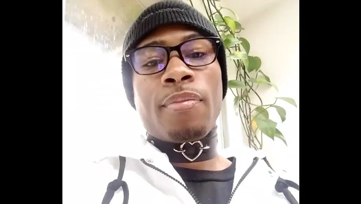 Domineering Ebony Stud in Lace Takes Control of Eager Young Twinks Pleasure – 18+
