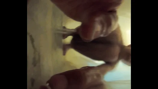 Hot Shower Jackoff: Stud Fucks Himself with a Dildo – Steamy Gay Action 18+