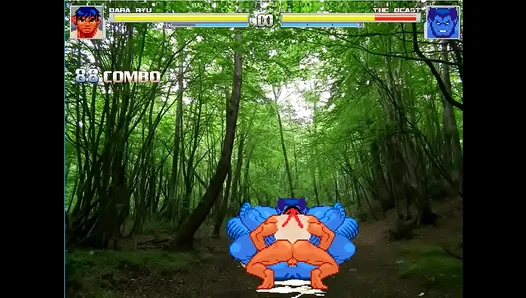 Ryu Takes Control in Steamy Mugen Yaoi Battle – Wild Passion Ignites – 18+