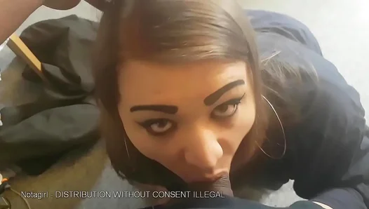 Deepthroat Delight: NotAGirl DK Takes Thick Desi Cock in Steamy Bukkake – 18+