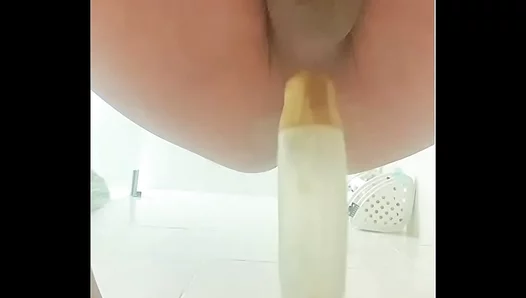 Dominating Deep: Riding My Massive Black dildo for Intense Anal Pleasure – GayToyFun 18+