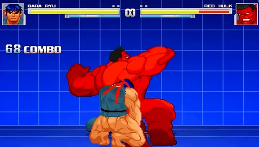 Ryu Takes Control in Steaming Yaoi Showdown with Hulk Red Hulk – XXX 18+