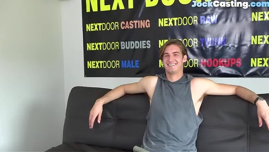 Hard-Hitting Jock Pleasures Himself in Steaming Solo Audition – GayPornCasting 18+