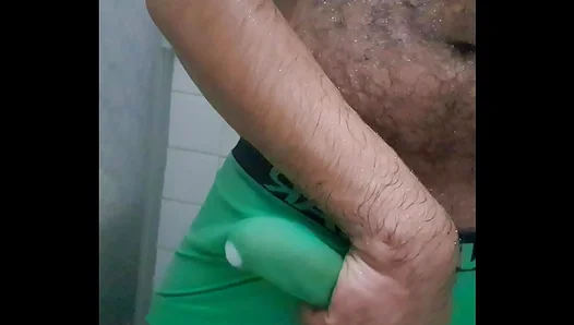 Soaking Through: Hot Solo Guy Cums Hard In Tight White Briefs – AmateurHeat 18+