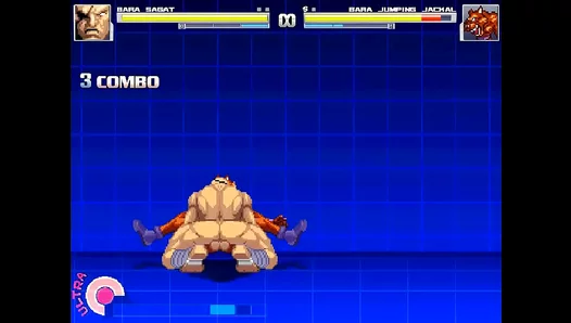 Sagat x Jackal: Fierce Yaoi Battle Ignites Hot Gay Desires – MUGEN Heat 18+