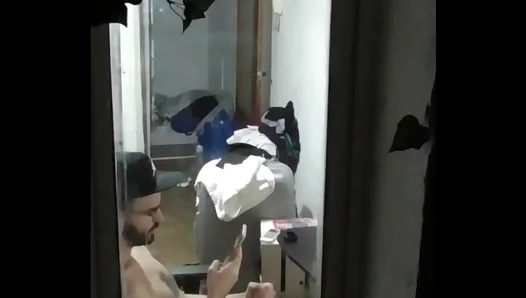 Spied on My Horny Neighbor Jerking Off – Caught in the Act Live Stream – CamGay
