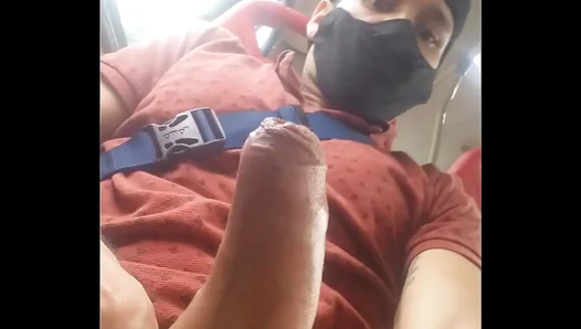 Carlos Jerks Off Publicly on Bus, Catches cumshot Mid-Air – XXXTape 18+