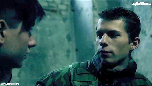 Horny Soldier Dominates Civilian—Steamy Gay Tryst Unfolds – Jason Mike Yuri Adamov