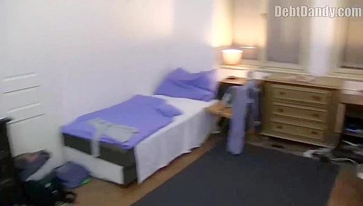 Skinny Euro Twink Surrenders to Dominant Debt Collectors Demands – DebtDandy