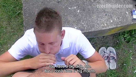 Begging for More: Tight Twink Gags on Massive Dick – Hot Gay Action