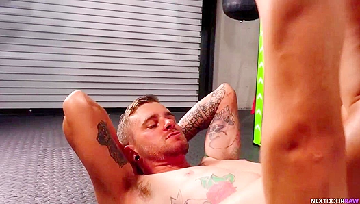 Ryan Ashton Go Wild in Hot Locker Room Encounter – NextDoorRaw