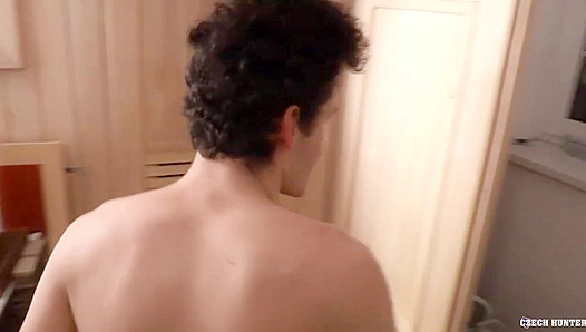 Blond Czech Hottie Gets Rough Sauna Fuck – Intense POV Sex – XXX Gay