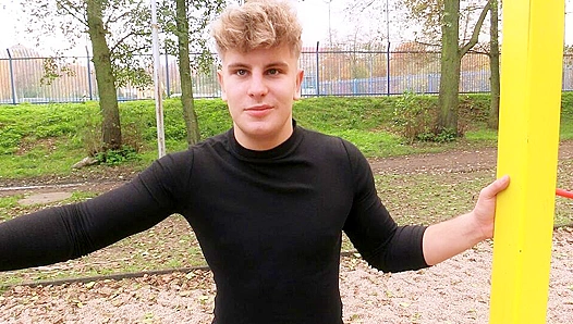 Blonde Stud Gagged by Thick Dick in Raw POV Ass-Fucking – XXX Gay