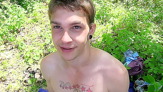 Ride: Skinny Twink Bends Over Backwards for Massive Load – GayXXX Adventures 18+