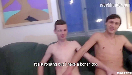 Czech Twink Rivals Battle for a Hard Cock – Steamy Gay Encounter
