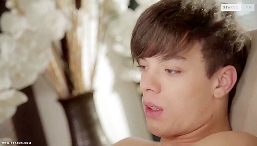 Double Penetration Thrills: Ben Isai Takes Dual Cocks Hard – Jake Orri Cant Stop