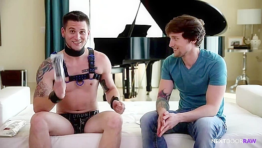 Scotty Zee Allen Lucas: Intense Bondage Ass Play – Fiery Gay Dominance Scene