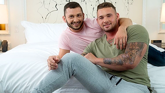 Neighbors Burning Desire: Johnny Riley Steve Rogers Go Hard – 18+
