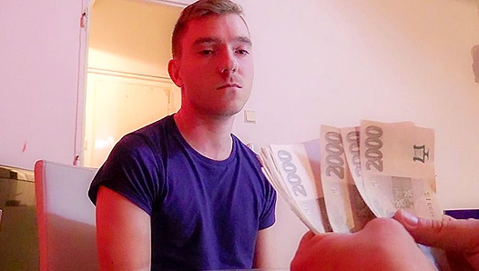 Blonde Boy Pays Off His Dirty Debt With Blowjob Bliss – XXXTales 18+