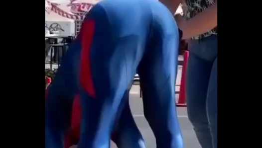 Spideys Hot Twerk Fantasies Unleashed – Sexy cosplay action – 3 min steamfest