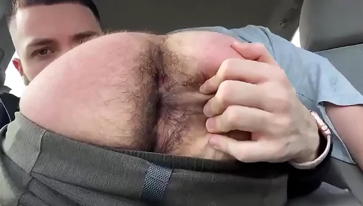 Hands Down His Pants: Hot Gay Hookup in Car – Steamy Public Play