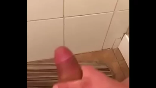 Hot Solo Session: Horny Guy Blasts Huge Cum Shot in Bathroom – HotGayCams 18+