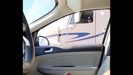 Exposing More Than Cargo: Truckers Unload Thick Rods Outside – Hot Public Moments