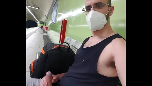 Taking Charge: Her Dominant Ride on the Subway – PublicGayXXX
