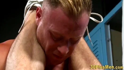 Rough Locker Room Lust: Hard Jocks Go Deep – GayScene 18+