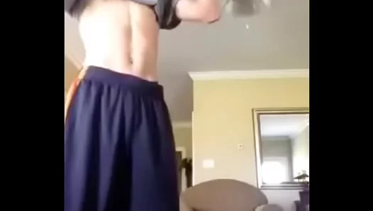 Young 18YO Twink Shows Off Massive Hardcock in Hot Solo Session – 18+