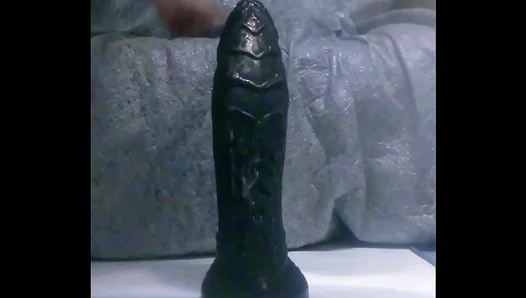 Mr. Hankeys Massive Dragon Dildo Ride – Extreme Pleasure Creamy Release