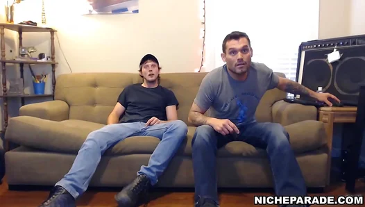 Busted Mid-Jerk: Clumsy Stranger Cocks Himself Raw On My Sofa – Real Amateur Gay Moment