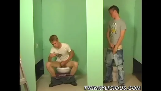 Craving Relief: Pale Sub Gets Raw Glory Hole Blowjob After Torturous Tease – GayPornHub
