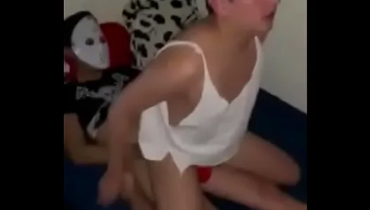 Hot Slut Joins Steamy Gay Threesome With Hung Amateurs – Raw Passion Unleashed