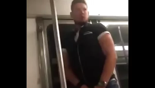 Twink-to-Twink Gloryhole Action: Hot Blowjob Encounter on the subway – 18+