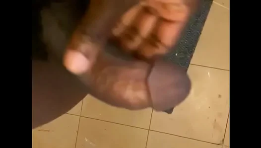 Juggling That Thick Ebony Rod – Raw Solo POV Lust – Hot Gay XXX