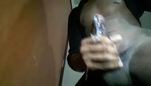 Floor Soaked After Wild Solo Ride Massive Cum Explosion – XXX Men Action